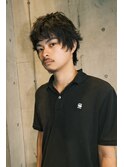 メンズウルフ　ウルフショート　個性派ウルフ　ウルフパーマ