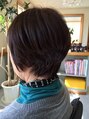 白馬美容室 お手入れ簡単スタイル☆大人のショート