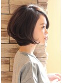 大人女子ボブスタイル