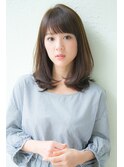 【Un ami】大人かわいい・小顔ナチュラルミディー　松井