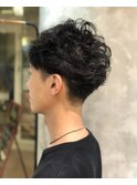 メンズスタイル×パーマ