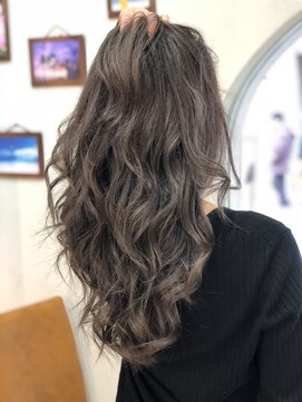 カーフリヘア ウル 千葉店(Kahuli hair Ulu) ラベンダーアッシュ×外国人風highlightcolor