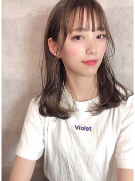 キアラ(Kchiara) シースルーレイヤー切りっぱなしkchiara福岡川野直人