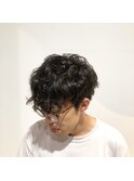 ランダムパーマでナチュラルでアンニュイなやつを