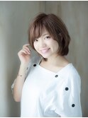 フェアリーノーブルショートとろみワンカール小顔ボブ☆