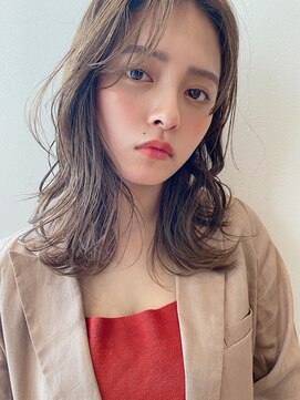 ケーツー あべのキューズモ－ル店(K-two) [K-two]センターパート/アッシュブラウン/卵型[天王寺/阿倍野]