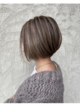 ヘア イズム 表参道(HAIR ISM) 前下がりショートボブ