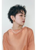 カーリークールショート／マロンベージュ