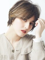 コムマティス 恵比寿ガーデンプレイス(Comme Matisse)&nbsp;ボブ/カーキグレージュ/大人かわいい[恵比寿/恵比寿駅]