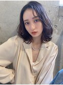 ワンホンミディアム_グレージュ_大人かわいい