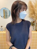 ネルケ 立川(nelke)&nbsp;ウルフヘア　× beige