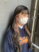 ロロ(ro-ro)&nbsp;【恵比寿ro-ro】イルミナx前髪xココアブラウンxフリンジウェーブ