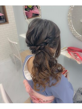 シェリング(Chering) 着物ヘア