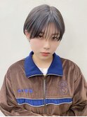 マッシュボブ/マッシュショート/ボブ/アッシュブラウン/20代30代