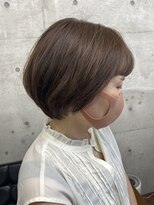 メルシー トータル ブランディング サロン(merci TOTAL BRANDING SALON)&nbsp;大人ショート/シークレットハイライト/グレージュカラー