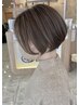 【通う度に美髪★】カット+ケアカラー+保湿トリートメント ¥9900