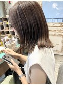 30代40代50代越谷/大人白髪ぼかしハイライト/グレージュブラウン