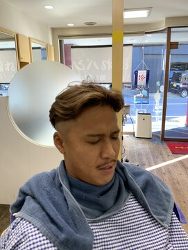 ヘアーササキ(Hair SASAKI) ツーブロックじゃないフェードカット