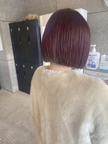 リンダテーラ(Linda tela)&nbsp;【札幌白石】ボブ/切りっぱなしボブ/ミニボブ/ピンクブラウン