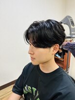 デビュー ヘアーメイク&nbsp;センターパート×ニュアンスパーマ