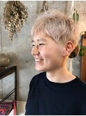 白金ベリーショート