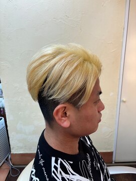 メンズヘアトーキョー 渋谷(MEN'S HAIR TOKYO) 抜きっぱなしカラー