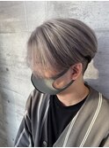 【福岡】透明感カラー☆シルバーグレー