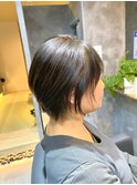 髪質改善ストレートショート