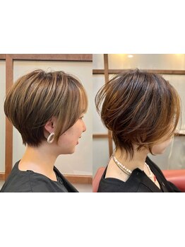 【関内駅】360°どこから見ても美しいショートスタイルを実現！カットで髪質改善の土台作り〔髪質再生〕