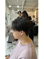 メンズカット バイ ソイクフ(メンズカット by SOY-KUFU)&nbsp;MEN'S HAIRダークアッシュカルマパーマ