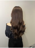 大人ブラウンカラーでロング♪