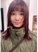 ◎韓国ヘアー顔周りレイヤーおくれ毛前髪長岡/新潟/宮関