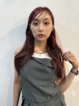 オリジンアド(ORIGIN+) ブリーチなしハイトーン/Cherry red