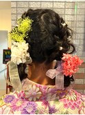 編み込みツイン