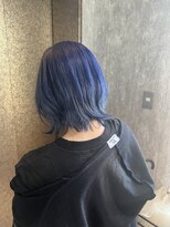 タイドヘアー 高槻店(TIDE HAIR)&nbsp;ブルーカラー