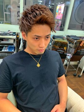 アンククロス 渋谷(ANKH CROSS) メンズカット/短髪/ジェットモヒカン/束感/王道/メンズヘア渋谷