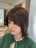【2.3回目ご来店の方限定】似合わせカット＋透明感ケアカラー￥11000