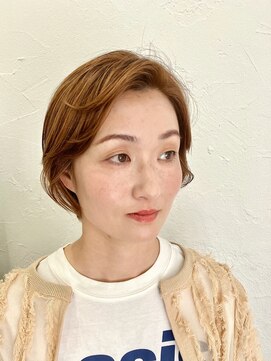 ピケトワール(piquetoile) かきあげショートボブ