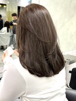 シティ(CITY) ベージュカラー レイヤーカット ブリーチなし