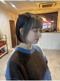 ミニボブ/インナーカラー/髪質改善/熊本/上通り/並木坂