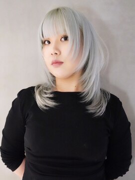 アルバム 池袋(ALBUM) ウルフレイヤー顔周りレイヤーおくれ毛美髪_ba553981