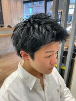 アース 三軒茶屋店(HAIR&MAKE EARTH) 三軒茶屋_メンズ_ショート_カジュアル_無造作_黒髪_ナチュラル