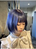 ケアブリーチ/レイヤーカット/小顔カット
