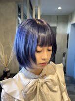 ストレートトウキョウ(STRAIGHT TOKYO)&nbsp;ケアブリーチ/レイヤーカット/小顔カット