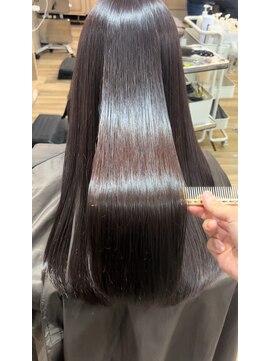 ティンク 横浜(Tink) 柔らかくツヤのある酸性縮毛矯正/Tink横浜/担当Fuku