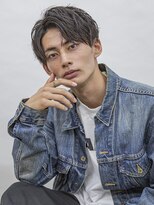 シティ(CITY)&nbsp;フェザーパーマブルーブラックサーフカールスパイキーショート