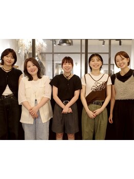 女性Stylist多数◇丁寧なカウンセリングが好評*なりたいイメージが決まっていない方も安心してご相談下さい