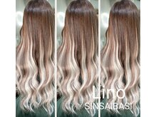 リノ(Lino)の雰囲気(シールエクステ 羽エクステ ブリーチカラーお任せください!!)