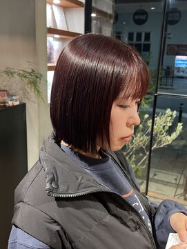 アルボス(arbos) ボブ×ボルドー