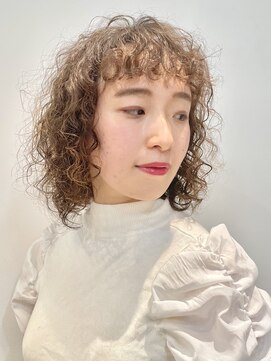 ナループロアツム(Nalu pu loa Tsum) ミディアムパーマ/ウェーブパーマ/くるくるパーマ